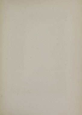 <em>"Blank page."</em>, 1922. Printed material. Brooklyn Museum, NYARC Documenting the Gilded Age phase 2. (Photo: New York Art Resources Consortium, NK5312_T44_0109.jpg