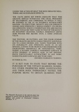 <em>"Text."</em>, 1922. Printed material. Brooklyn Museum, NYARC Documenting the Gilded Age phase 2. (Photo: New York Art Resources Consortium, NK5312_T44_0112.jpg