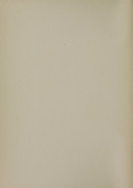 <em>"Blank page."</em>, 1922. Printed material. Brooklyn Museum, NYARC Documenting the Gilded Age phase 2. (Photo: New York Art Resources Consortium, NK5312_T44_0132.jpg