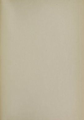 <em>"Blank page."</em>, 1922. Printed material. Brooklyn Museum, NYARC Documenting the Gilded Age phase 2. (Photo: New York Art Resources Consortium, NK5312_T44_0133.jpg