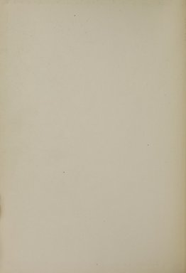 <em>"Blank page."</em>, 1922. Printed material. Brooklyn Museum, NYARC Documenting the Gilded Age phase 2. (Photo: New York Art Resources Consortium, NK5312_T44_0134.jpg