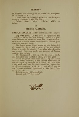 <em>"Checklist."</em>, 1917. Printed material. Brooklyn Museum, NYARC Documenting the Gilded Age phase 2. (Photo: New York Art Resources Consortium, NK600_C16c_0091.jpg