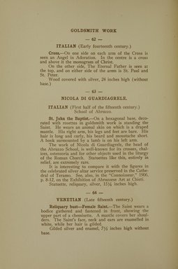 <em>"Checklist."</em>, 1917. Printed material. Brooklyn Museum, NYARC Documenting the Gilded Age phase 2. (Photo: New York Art Resources Consortium, NK600_C16c_0108.jpg