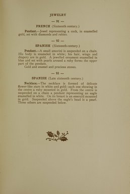 <em>"Checklist."</em>, 1917. Printed material. Brooklyn Museum, NYARC Documenting the Gilded Age phase 2. (Photo: New York Art Resources Consortium, NK600_C16c_0129.jpg