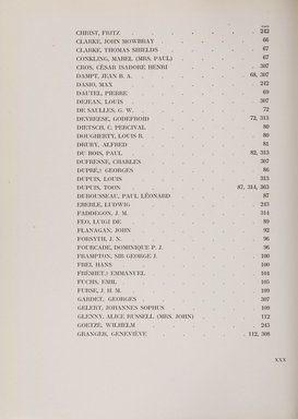 <em>"Index."</em>, 1911. Printed material. Brooklyn Museum, NYARC Documenting the Gilded Age phase 2. (Photo: New York Art Resources Consortium, NK6310_Am3_0042.jpg