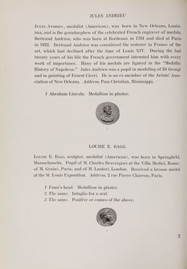 <em>"Checklist with illustrations."</em>, 1911. Printed material. Brooklyn Museum, NYARC Documenting the Gilded Age phase 2. (Photo: New York Art Resources Consortium, NK6310_Am3_0050.jpg