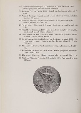 <em>"Checklist with illustrations."</em>, 1911. Printed material. Brooklyn Museum, NYARC Documenting the Gilded Age phase 2. (Photo: New York Art Resources Consortium, NK6310_Am3_0066.jpg