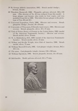 <em>"Checklist with illustrations."</em>, 1911. Printed material. Brooklyn Museum, NYARC Documenting the Gilded Age phase 2. (Photo: New York Art Resources Consortium, NK6310_Am3_0077.jpg