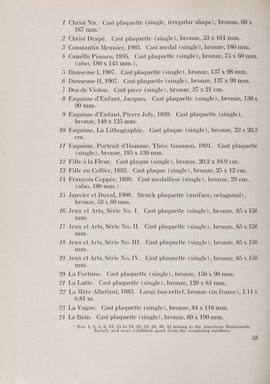 <em>"Checklist with illustrations."</em>, 1911. Printed material. Brooklyn Museum, NYARC Documenting the Gilded Age phase 2. (Photo: New York Art Resources Consortium, NK6310_Am3_0106.jpg