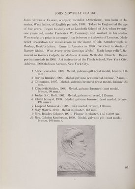 <em>"Checklist with illustrations."</em>, 1911. Printed material. Brooklyn Museum, NYARC Documenting the Gilded Age phase 2. (Photo: New York Art Resources Consortium, NK6310_Am3_0114.jpg