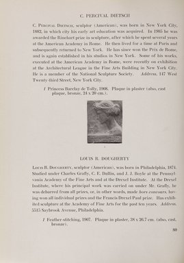 <em>"Checklist with illustrations."</em>, 1911. Printed material. Brooklyn Museum, NYARC Documenting the Gilded Age phase 2. (Photo: New York Art Resources Consortium, NK6310_Am3_0128.jpg