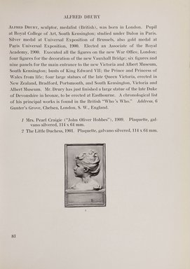 <em>"Checklist with illustrations."</em>, 1911. Printed material. Brooklyn Museum, NYARC Documenting the Gilded Age phase 2. (Photo: New York Art Resources Consortium, NK6310_Am3_0129.jpg