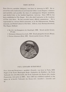 <em>"Checklist with illustrations."</em>, 1911. Printed material. Brooklyn Museum, NYARC Documenting the Gilded Age phase 2. (Photo: New York Art Resources Consortium, NK6310_Am3_0133.jpg