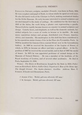 <em>"Checklist with illustrations."</em>, 1911. Printed material. Brooklyn Museum, NYARC Documenting the Gilded Age phase 2. (Photo: New York Art Resources Consortium, NK6310_Am3_0150.jpg