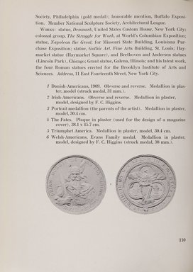 <em>"Checklist with illustrations."</em>, 1911. Printed material. Brooklyn Museum, NYARC Documenting the Gilded Age phase 2. (Photo: New York Art Resources Consortium, NK6310_Am3_0156.jpg