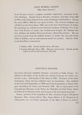 <em>"Checklist with illustrations."</em>, 1911. Printed material. Brooklyn Museum, NYARC Documenting the Gilded Age phase 2. (Photo: New York Art Resources Consortium, NK6310_Am3_0158.jpg