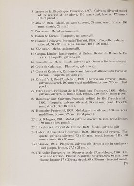 <em>"Checklist with illustrations."</em>, 1911. Printed material. Brooklyn Museum, NYARC Documenting the Gilded Age phase 2. (Photo: New York Art Resources Consortium, NK6310_Am3_0224.jpg