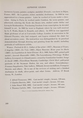 <em>"Checklist with illustrations."</em>, 1911. Printed material. Brooklyn Museum, NYARC Documenting the Gilded Age phase 2. (Photo: New York Art Resources Consortium, NK6310_Am3_0235.jpg