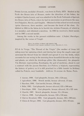 <em>"Checklist with illustrations."</em>, 1911. Printed material. Brooklyn Museum, NYARC Documenting the Gilded Age phase 2. (Photo: New York Art Resources Consortium, NK6310_Am3_0236.jpg