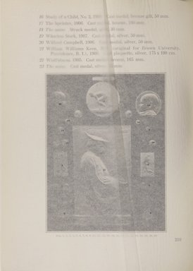 <em>"Checklist with illustrations."</em>, 1911. Printed material. Brooklyn Museum, NYARC Documenting the Gilded Age phase 2. (Photo: New York Art Resources Consortium, NK6310_Am3_0258.jpg