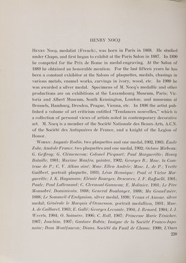 <em>"Checklist with illustrations."</em>, 1911. Printed material. Brooklyn Museum, NYARC Documenting the Gilded Age phase 2. (Photo: New York Art Resources Consortium, NK6310_Am3_0268.jpg