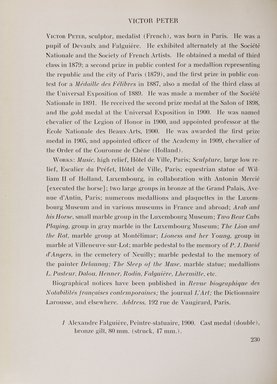 <em>"Checklist with illustrations."</em>, 1911. Printed material. Brooklyn Museum, NYARC Documenting the Gilded Age phase 2. (Photo: New York Art Resources Consortium, NK6310_Am3_0278.jpg