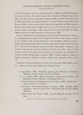 <em>"Checklist with illustrations."</em>, 1911. Printed material. Brooklyn Museum, NYARC Documenting the Gilded Age phase 2. (Photo: New York Art Resources Consortium, NK6310_Am3_0284.jpg