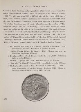 <em>"Checklist with illustrations."</em>, 1911. Printed material. Brooklyn Museum, NYARC Documenting the Gilded Age phase 2. (Photo: New York Art Resources Consortium, NK6310_Am3_0303.jpg