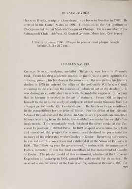 <em>"Checklist with illustrations."</em>, 1911. Printed material. Brooklyn Museum, NYARC Documenting the Gilded Age phase 2. (Photo: New York Art Resources Consortium, NK6310_Am3_0330.jpg