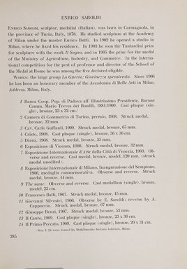 <em>"Checklist with illustrations."</em>, 1911. Printed material. Brooklyn Museum, NYARC Documenting the Gilded Age phase 2. (Photo: New York Art Resources Consortium, NK6310_Am3_0333.jpg