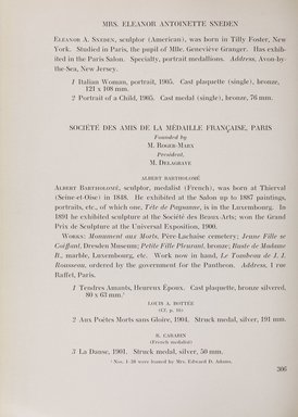 <em>"Checklist with illustrations."</em>, 1911. Printed material. Brooklyn Museum, NYARC Documenting the Gilded Age phase 2. (Photo: New York Art Resources Consortium, NK6310_Am3_0354.jpg