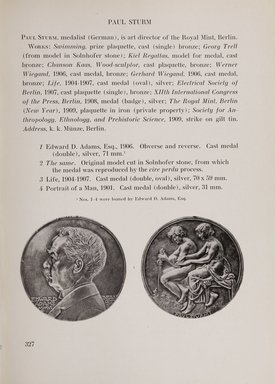 <em>"Checklist with illustrations."</em>, 1911. Printed material. Brooklyn Museum, NYARC Documenting the Gilded Age phase 2. (Photo: New York Art Resources Consortium, NK6310_Am3_0375.jpg