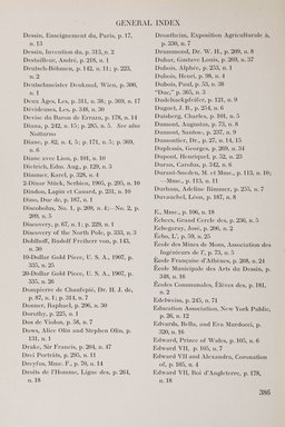 <em>"Index."</em>, 1911. Printed material. Brooklyn Museum, NYARC Documenting the Gilded Age phase 2. (Photo: New York Art Resources Consortium, NK6310_Am3_0434.jpg