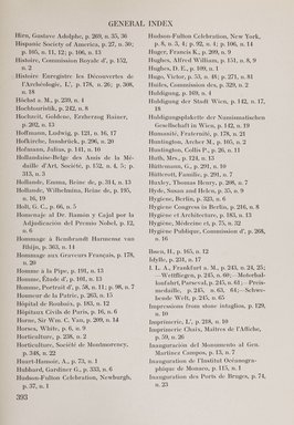 <em>"Index."</em>, 1911. Printed material. Brooklyn Museum, NYARC Documenting the Gilded Age phase 2. (Photo: New York Art Resources Consortium, NK6310_Am3_0441.jpg