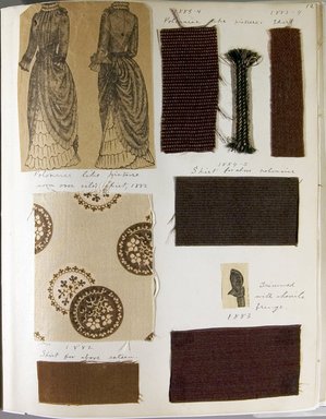 <em>"Ida Jackson's Dress Diary"</em>. Printed material. Brooklyn Museum. (NK8812_J12_Jackson_Dress_Diary_p12.jpg