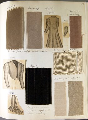 <em>"Ida Jackson's Dress Diary"</em>. Printed material. Brooklyn Museum. (NK8812_J12_Jackson_Dress_Diary_p30.jpg