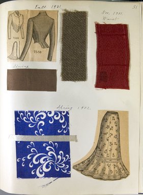 <em>"Ida Jackson's Dress Diary"</em>. Printed material. Brooklyn Museum. (NK8812_J12_Jackson_Dress_Diary_p31.jpg