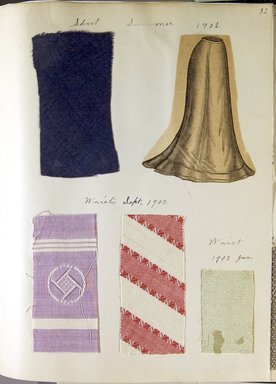 <em>"Ida Jackson's Dress Diary"</em>. Printed material. Brooklyn Museum. (NK8812_J12_Jackson_Dress_Diary_p32.jpg