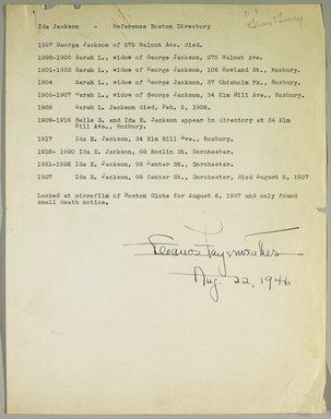 <em>"Ida Jackson's Dress Diary"</em>. Printed material. Brooklyn Museum. (NK8812_J12_Jackson_Dress_Diary_text_p07.jpg