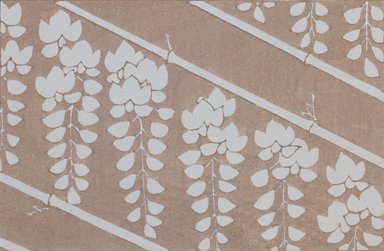 <em>"Textile designs from Classical patterns for dyeing, volume 1, Monyo no maki, detail."</em>. Printed material, 17 x 12 in (30.5 x 48 cm). Brooklyn Museum. (Photo: Brooklyn Museum, NK8884_K17h_Hana_Shishu_v01_page10-11_detail4_PS3.jpg