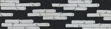 <em>"Textile designs from Classical patterns for dyeing, volume 1, Monyo no maki, detail."</em>. Printed material, 17 x 12 in (30.5 x 48 cm). Brooklyn Museum. (Photo: Brooklyn Museum, NK8884_K17h_Hana_Shishu_v01_page12-13_detail3_PS3.jpg