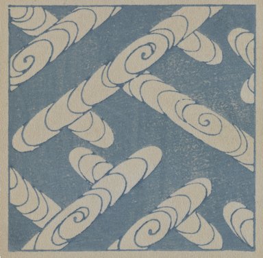 <em>"Textile designs from Classical patterns for dyeing, volume 1, Monyo no maki, detail."</em>. Printed material, 17 x 12 in (30.5 x 48 cm). Brooklyn Museum. (Photo: Brooklyn Museum, NK8884_K17h_Hana_Shishu_v01_page18-19_detail4_PS3.jpg