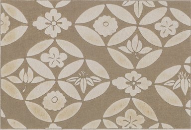 <em>"Textile designs from Classical patterns for dyeing, volume 2, Monyo no maki, detail."</em>. Printed material, 17 x 12 in (30.5 x 48 cm). Brooklyn Museum. (Photo: Brooklyn Museum, NK8884_K17h_Hana_Shishu_v02_page06-07_detail5_PS4.jpg