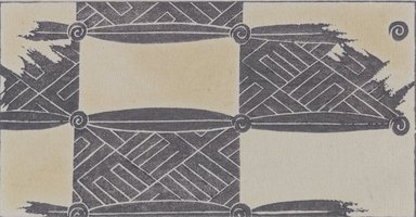 <em>"Textile designs from Classical patterns for dyeing, volume 2, Monyo no maki, detail."</em>. Printed material, 17 x 12 in (30.5 x 48 cm). Brooklyn Museum. (Photo: Brooklyn Museum, NK8884_K17h_Hana_Shishu_v02_page12-13_detail1_PS4.jpg