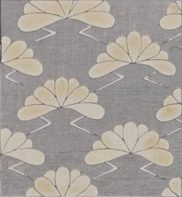 <em>"Textile designs from Classical patterns for dyeing, volume 2, Monyo no maki, detail."</em>. Printed material, 17 x 12 in (30.5 x 48 cm). Brooklyn Museum. (Photo: Brooklyn Museum, NK8884_K17h_Hana_Shishu_v02_page12-13_detail7_PS4.jpg