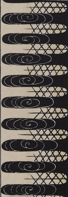 <em>"Textile designs from Classical patterns for dyeing, volume 2, Monyo no maki, detail."</em>. Printed material, 17 x 12 in (30.5 x 48 cm). Brooklyn Museum. (Photo: Brooklyn Museum, NK8884_K17h_Hana_Shishu_v02_page18-19_detail4_PS4.jpg