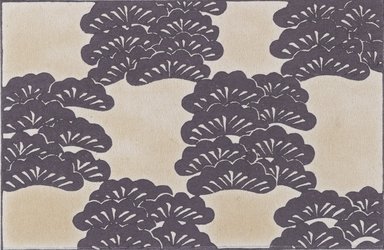 <em>"Textile designs from Classical patterns for dyeing, volume 2, Monyo no maki, detail."</em>. Printed material, 17 x 12 in (30.5 x 48 cm). Brooklyn Museum. (Photo: Brooklyn Museum, NK8884_K17h_Hana_Shishu_v02_page18-19_detail5_PS4.jpg