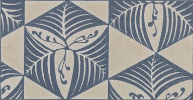 <em>"Textile designs from Classical patterns for dyeing, volume 2, Monyo no maki, detail."</em>. Printed material, 17 x 12 in (30.5 x 48 cm). Brooklyn Museum. (Photo: Brooklyn Museum, NK8884_K17h_Hana_Shishu_v02_page22-23_detail7_PS4.jpg