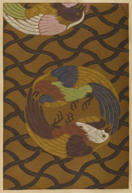 <em>"Floral design with encircled birds."</em>. Published material. Brooklyn Museum. (Photo: Brooklyn Museum, NK8984_An2_vol6_pl09_PS9.jpg