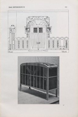 <em>"Illustration."</em>, 1901. Printed material. Brooklyn Museum, NYARC Vienna Secession project. (Photo: New York Art Resources Consortium, PER_Das_Interieur_v02_1901_024.jpg